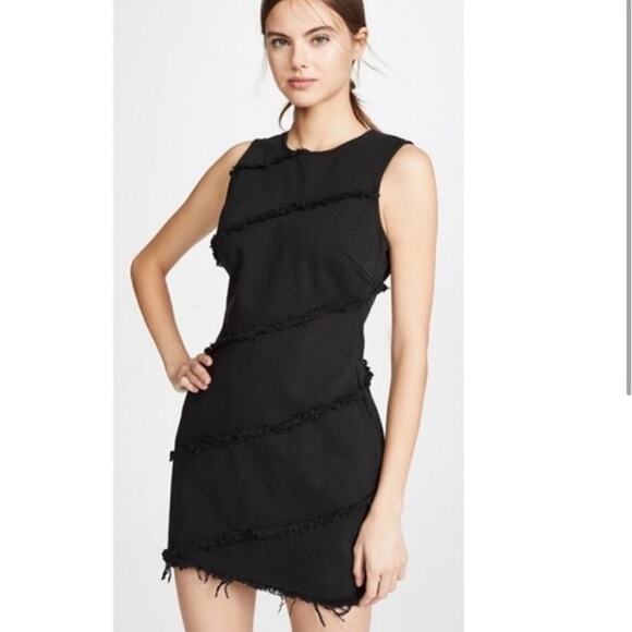 Alexander Wang Diagonal Seemed Dress. - Picture 1 of 13